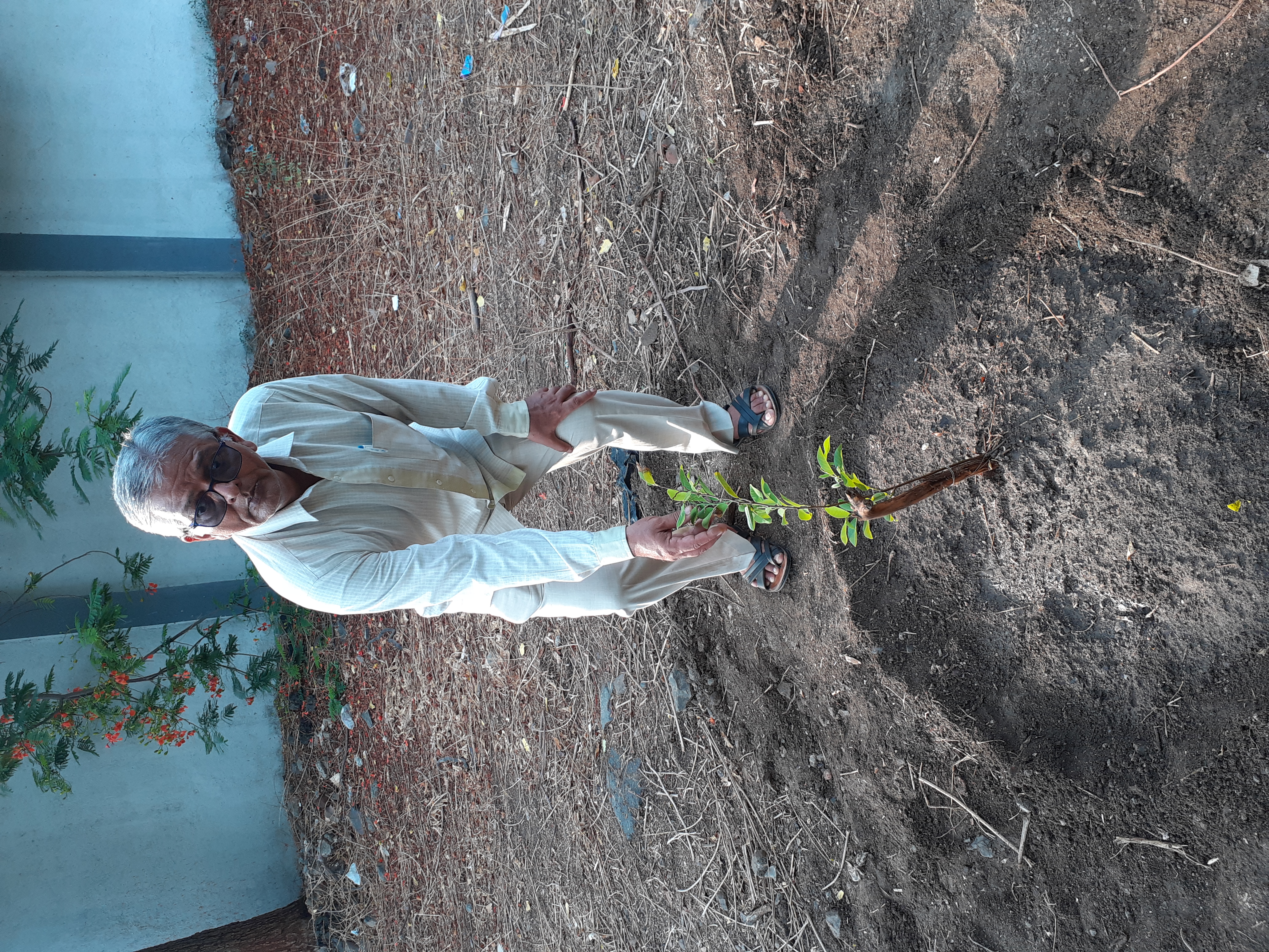 Tree Plantation at Special Home for Boys