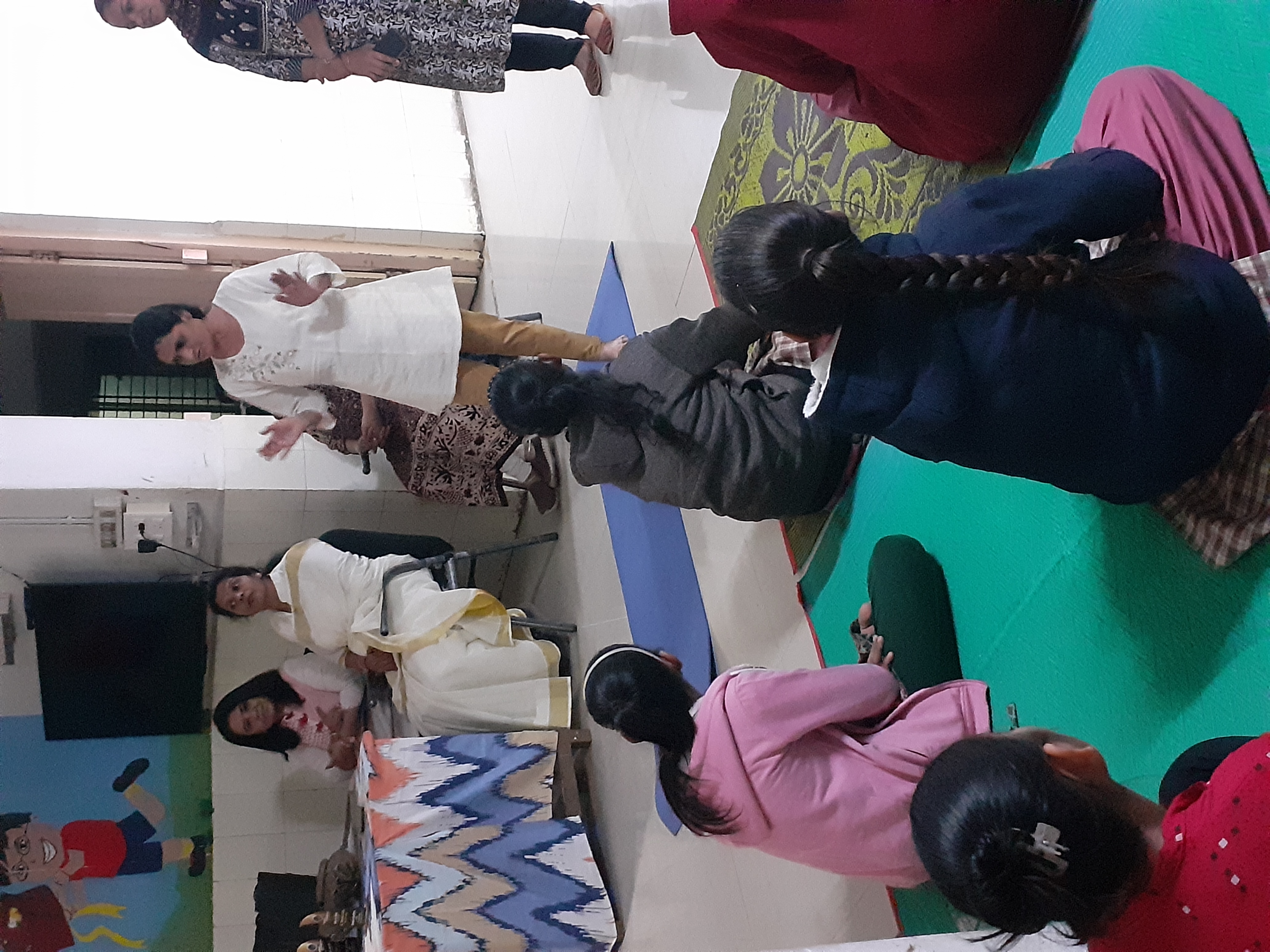 Masik Strav Paricharcha at Special Home for Girls