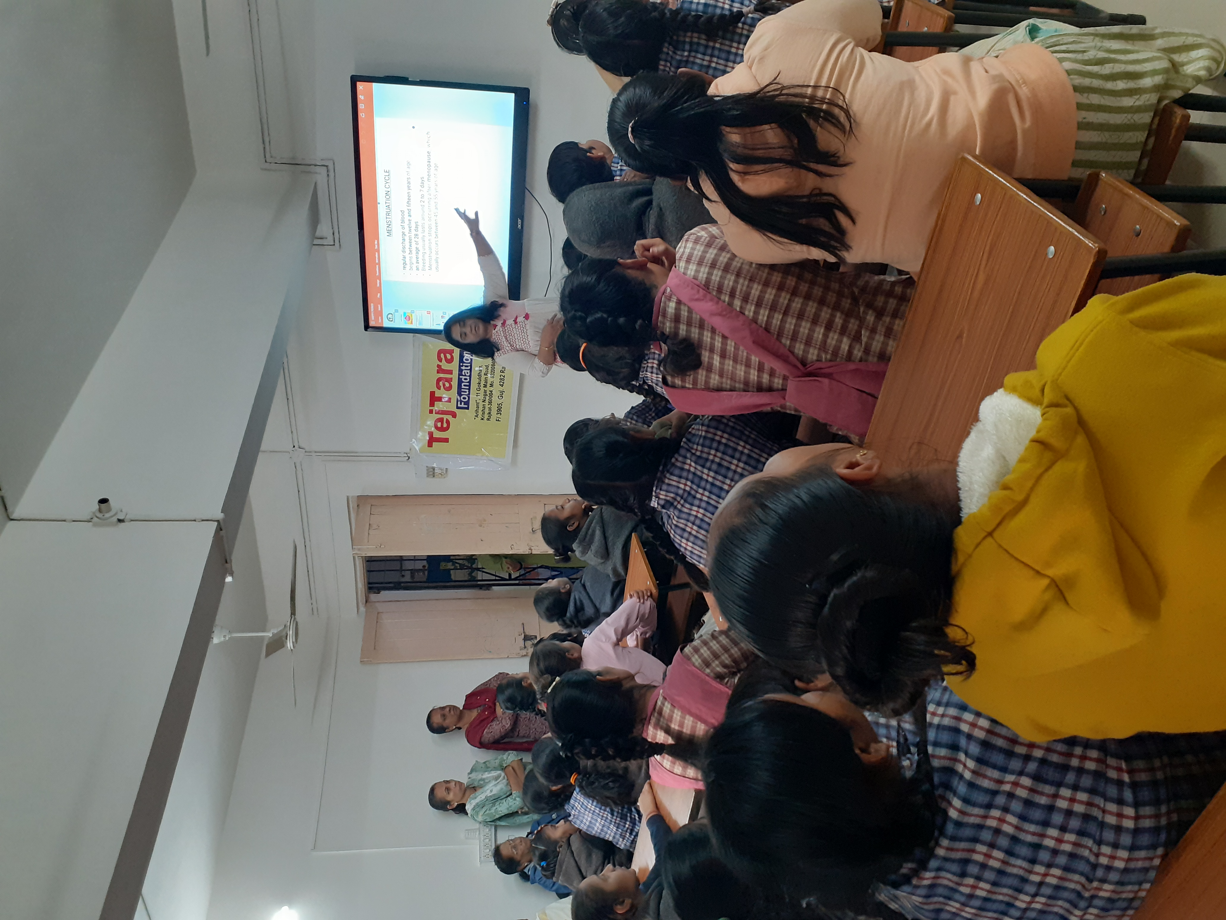 Masik Strav Paricharcha at Special Home for Girls