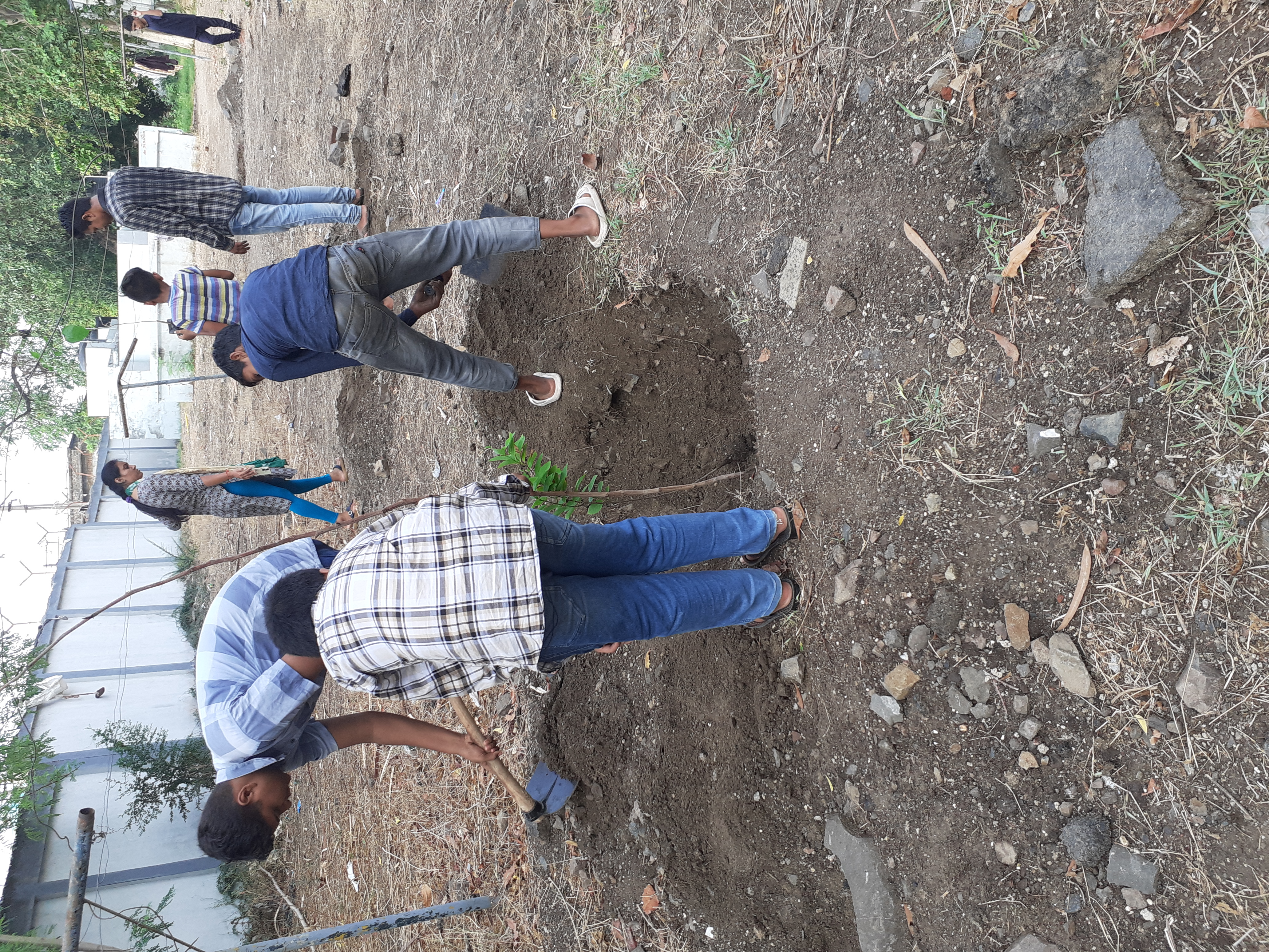 Tree Plantation at Special Home for Boys
