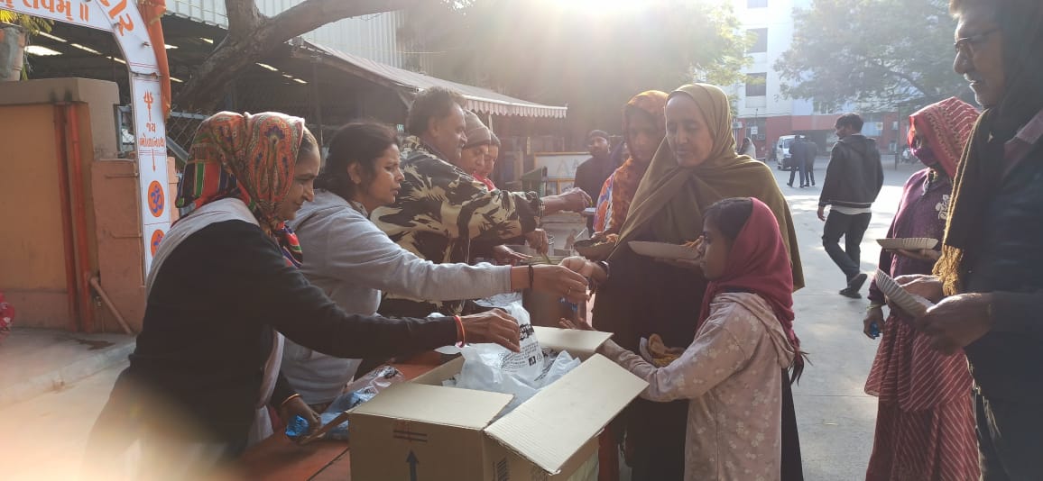 Food Packet Distribution Drive